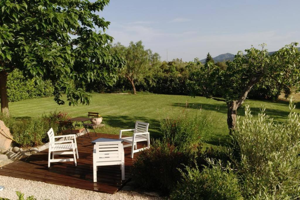 Countryside Villa In Sardinia Triei Екстер'єр фото